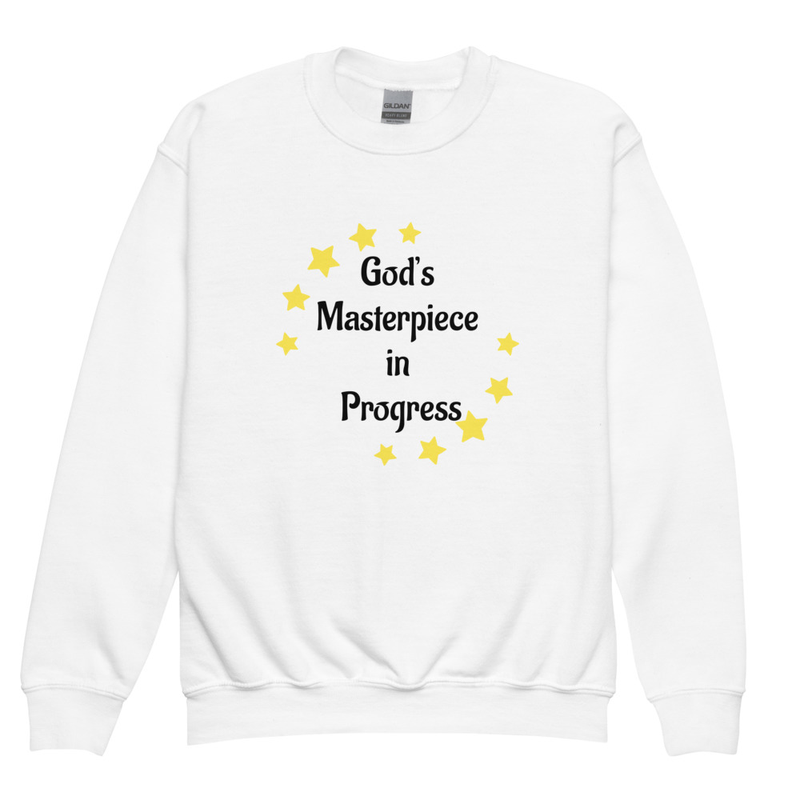 God's Masterpiece in Progress Sweatshirt