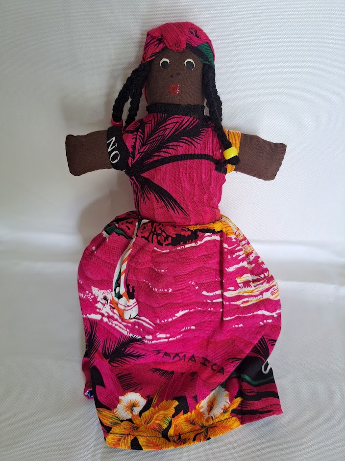Handmade Jamaican Doll