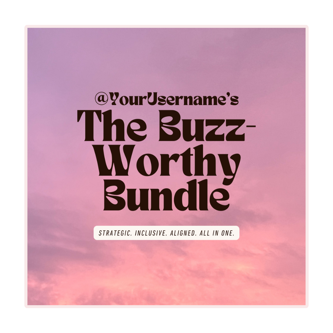 Bee Seen: The Buzz-Worthy Bundle (Instagram)