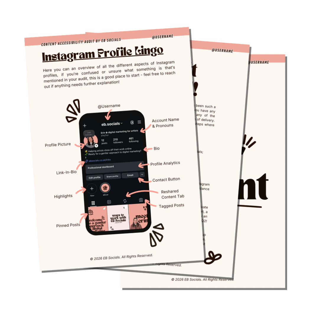 Bee Seen: Content Accessibility Audit (Instagram)