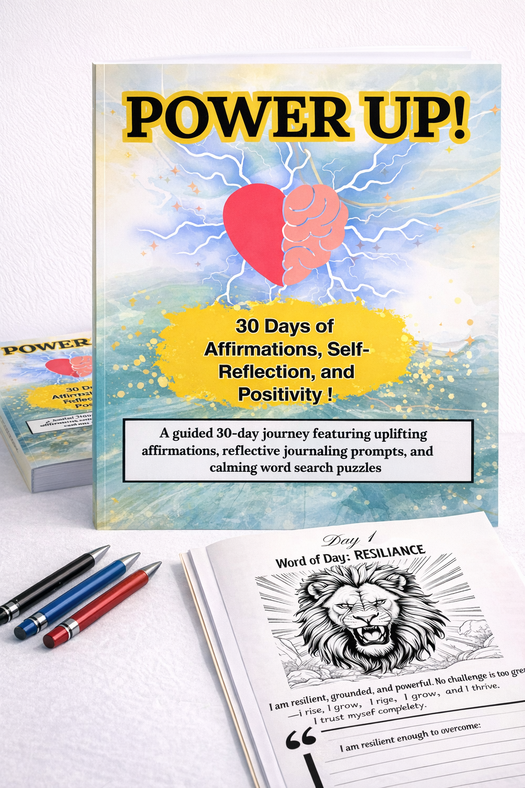 POWER UP! 30 Days of Affirmations, Self-Reflection, and Positivity