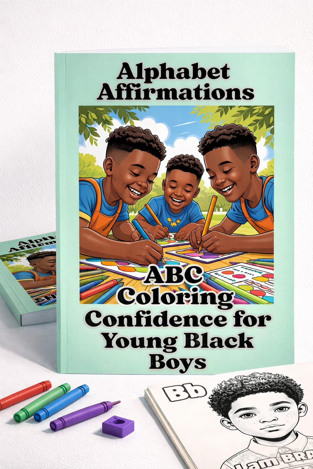 ABC Affirmations: Coloring Confidence for Young Black Boys