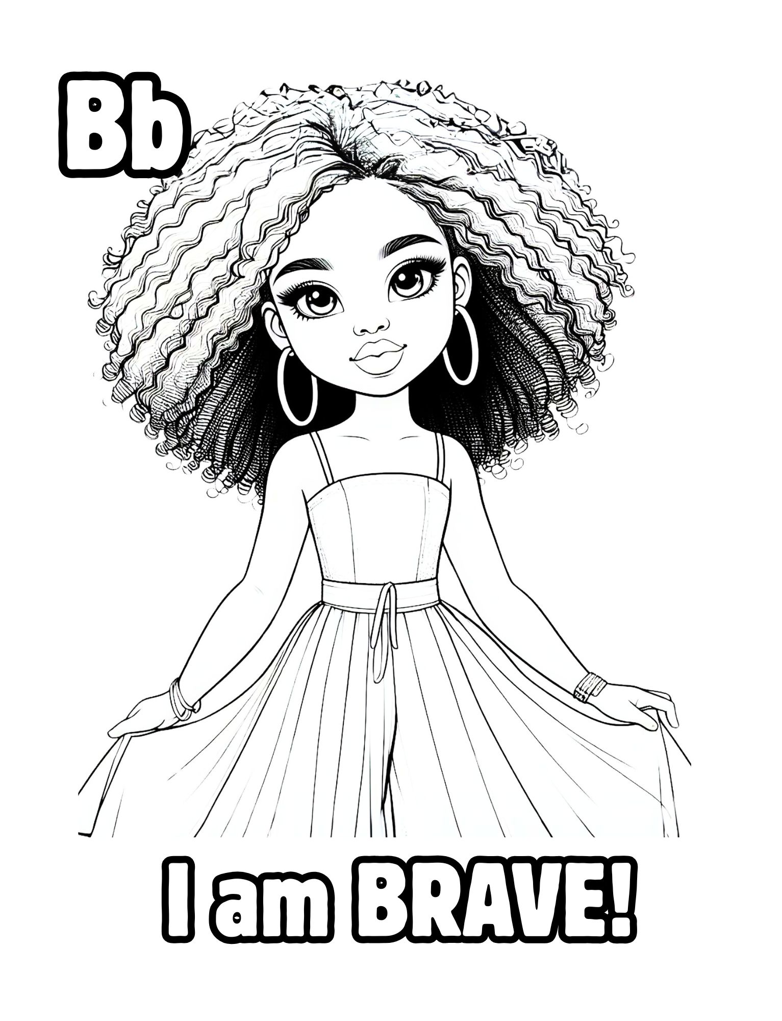 Melanin Magic - ABC Coloring Affirmations