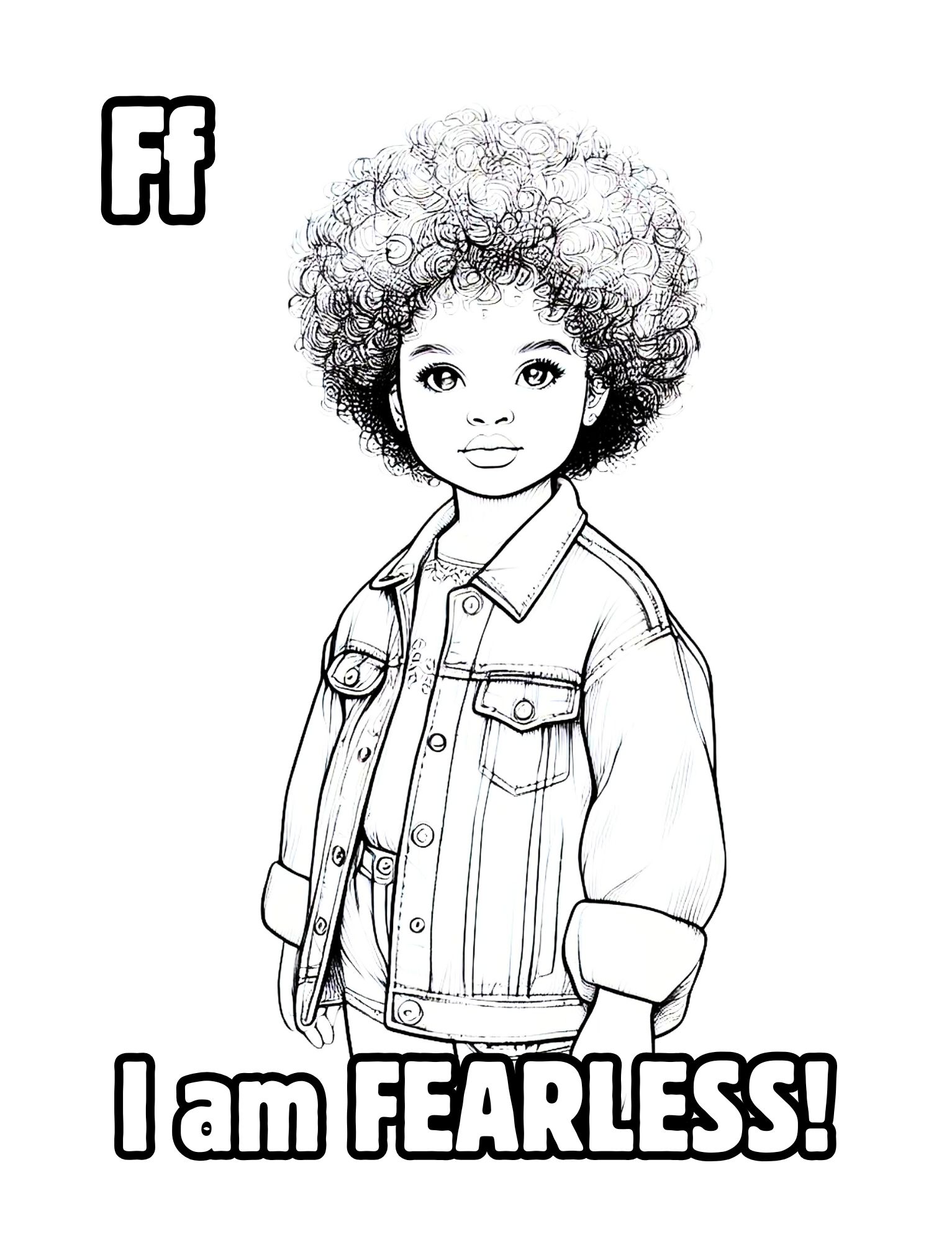 Melanin Magic - ABC Coloring Affirmations