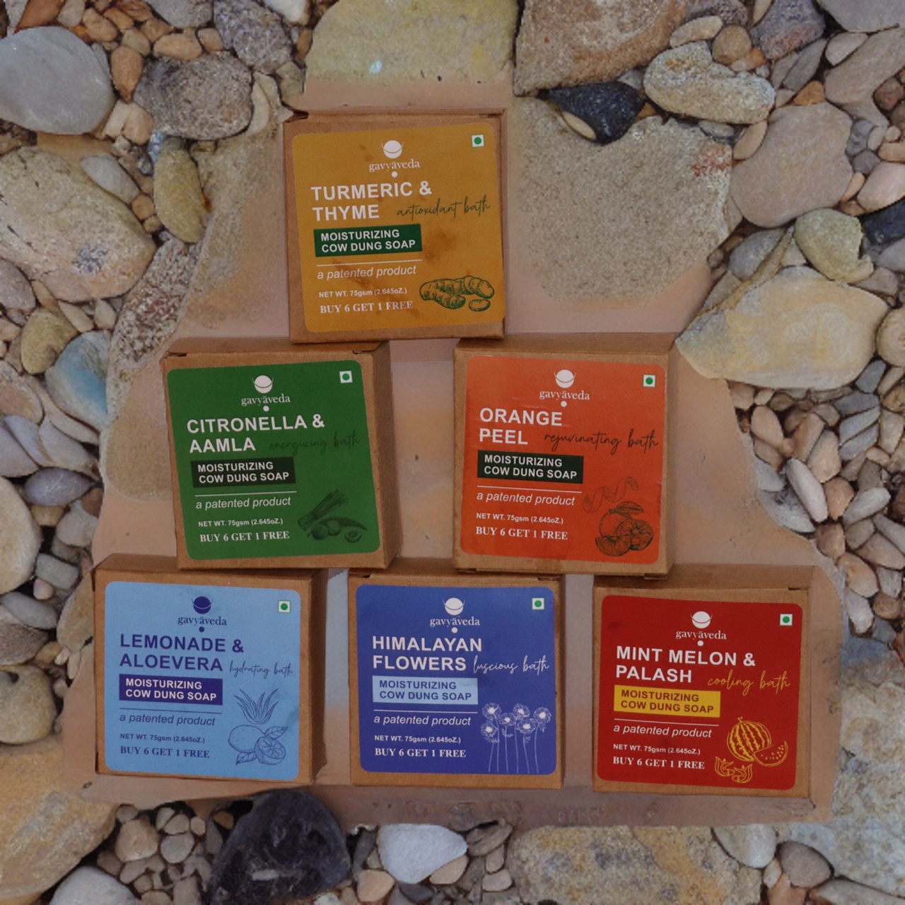 Gavyaveda cow dung soap