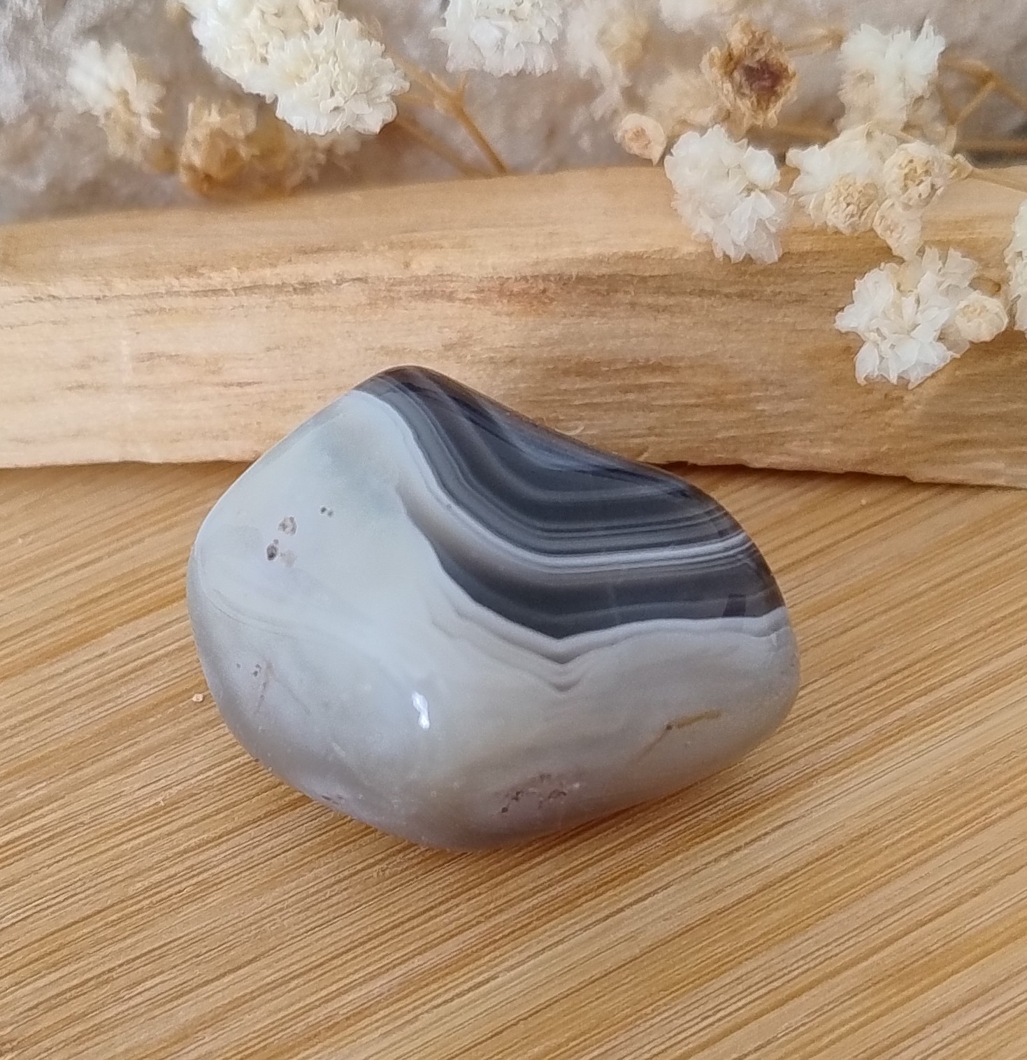 Agate de Botswana 