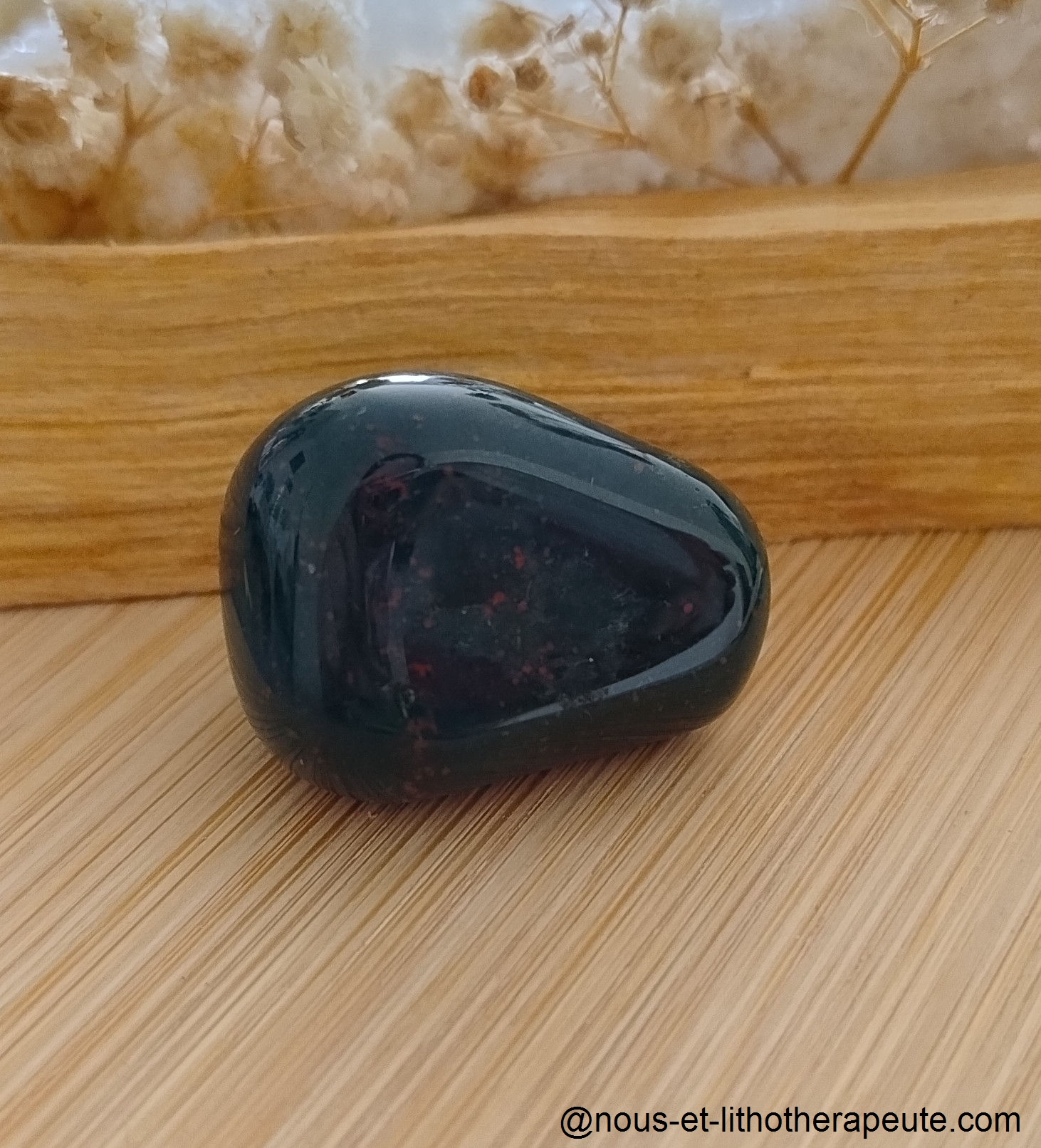 Jaspe héliotrope 