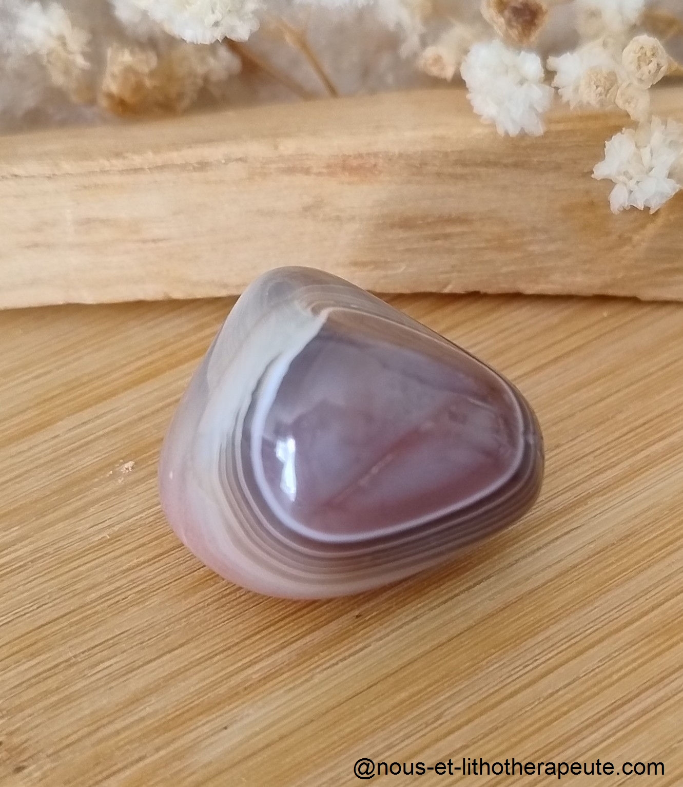 Agate de Botswana 