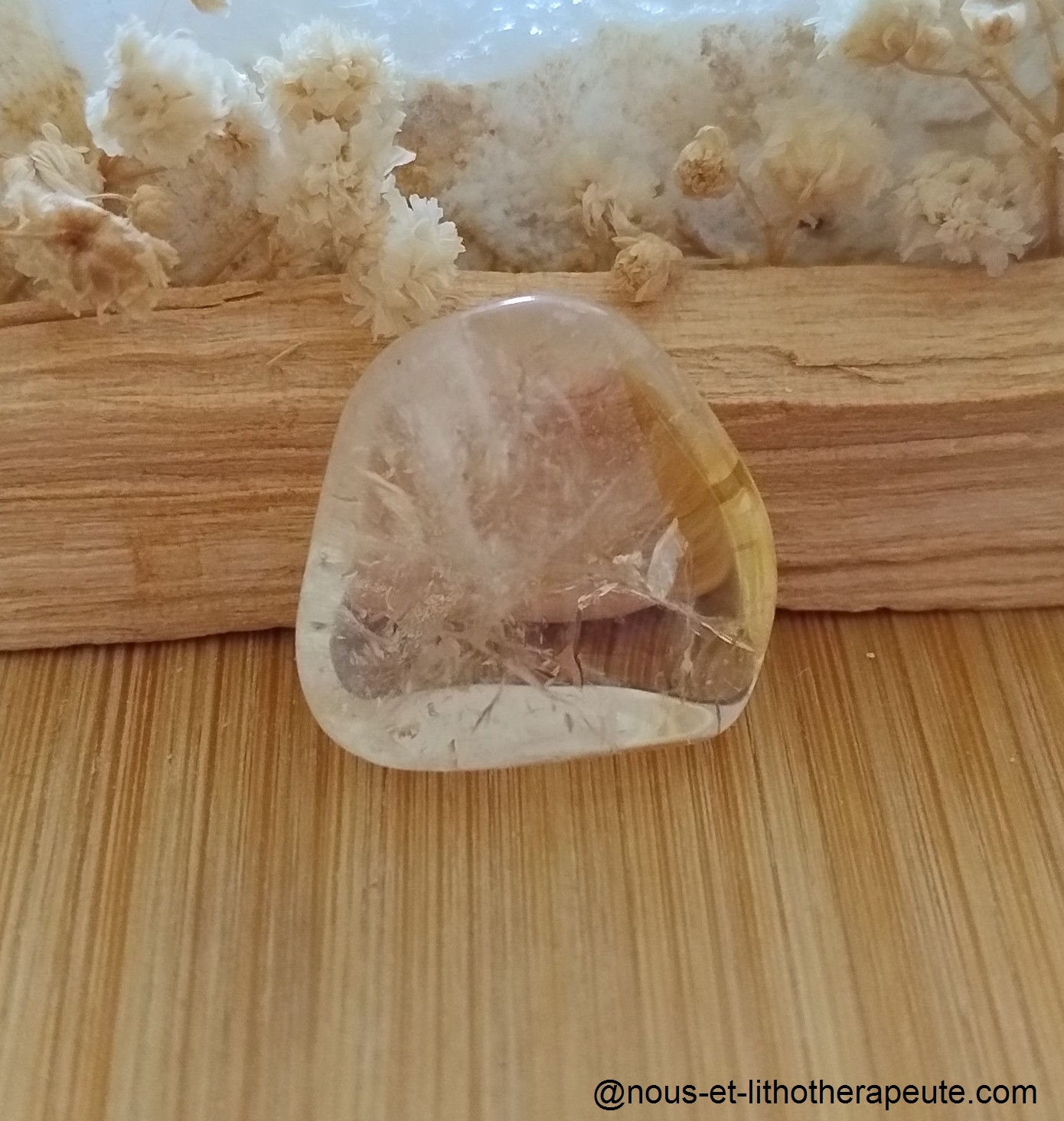 Citrine chauffée 