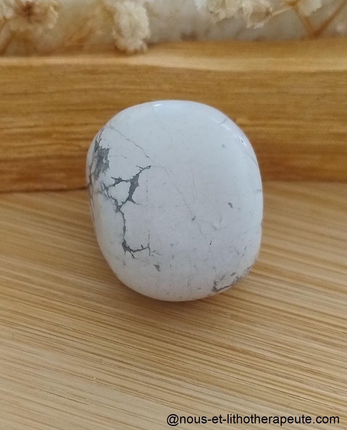 Howlite blanche