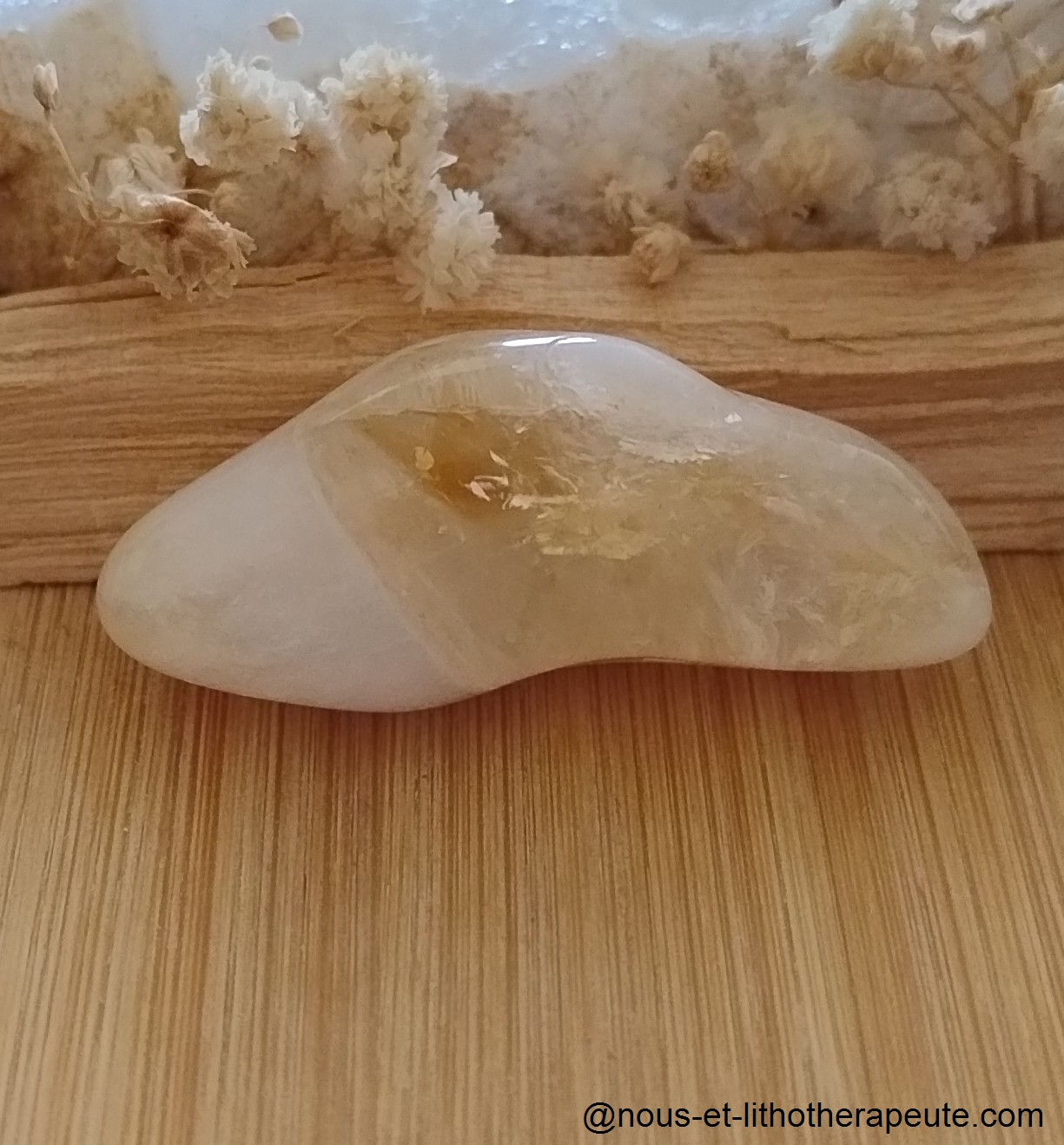 Citrine chauffée 