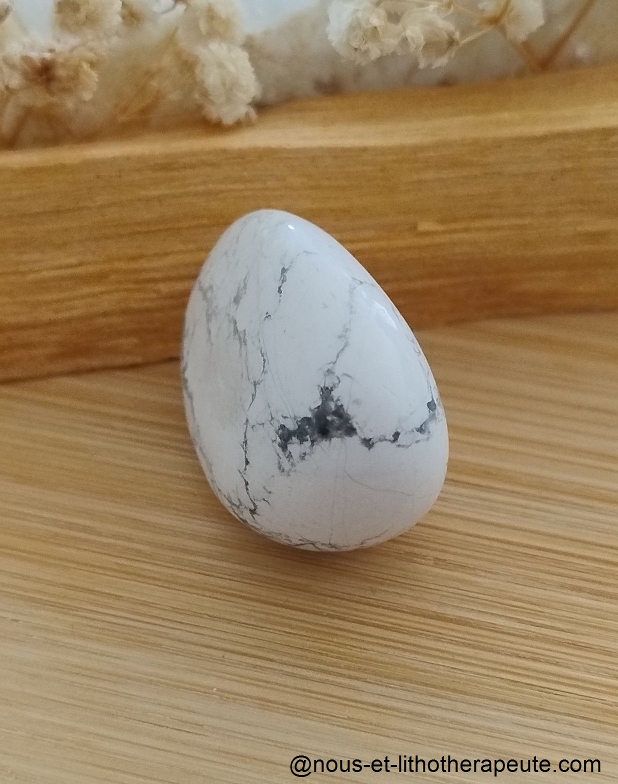 Howlite blanche