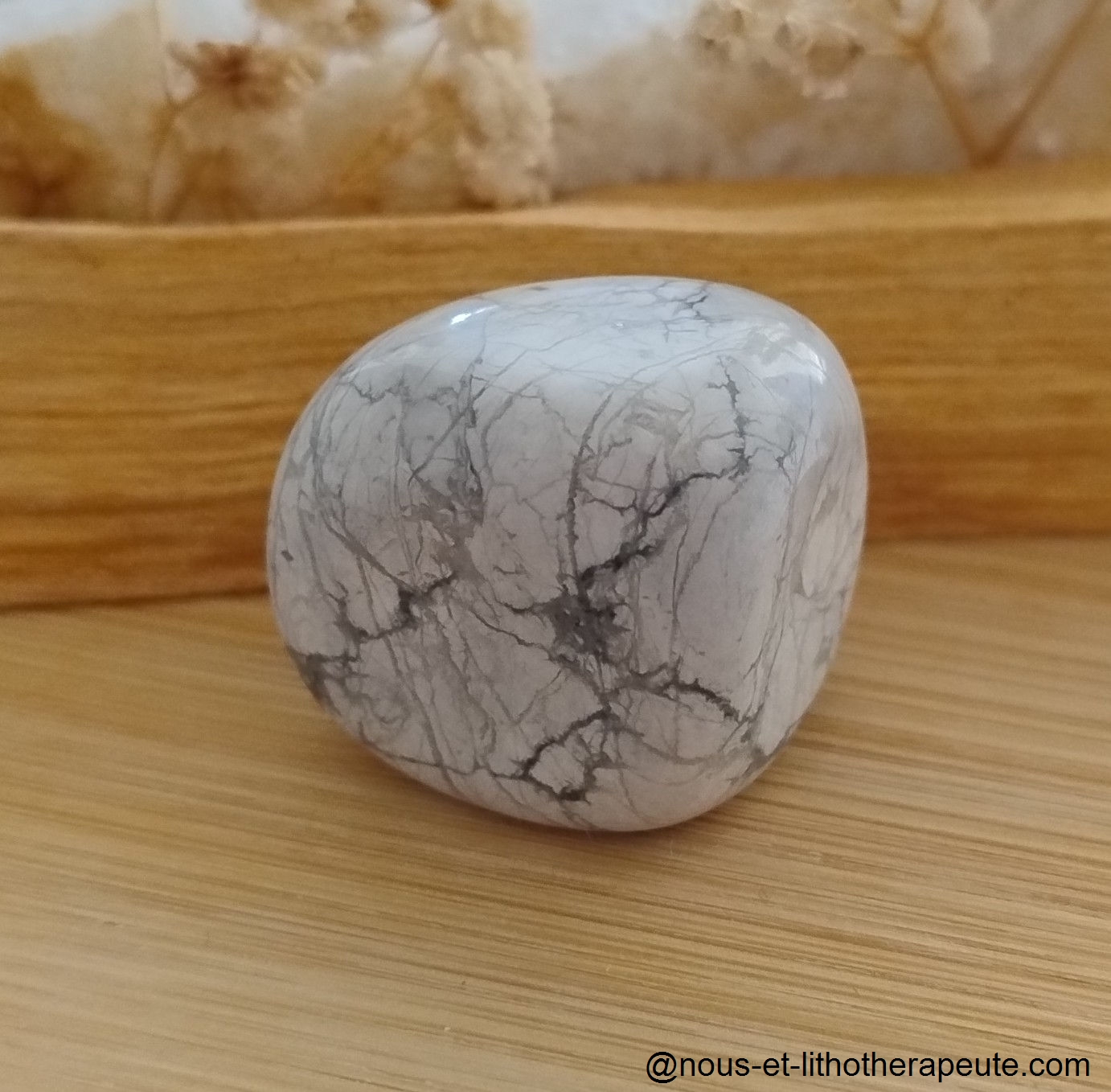 Howlite blanche