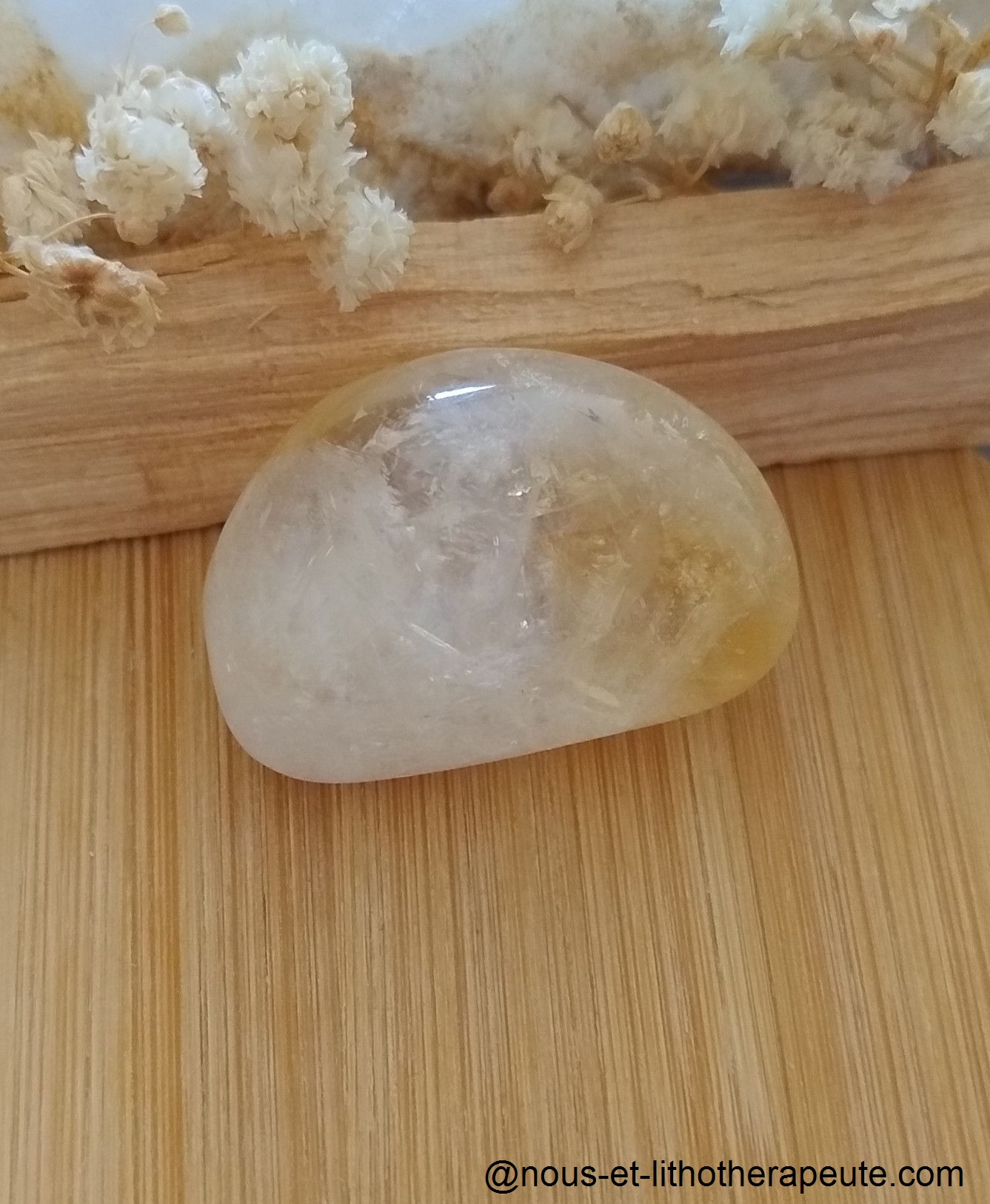 Citrine chauffée 