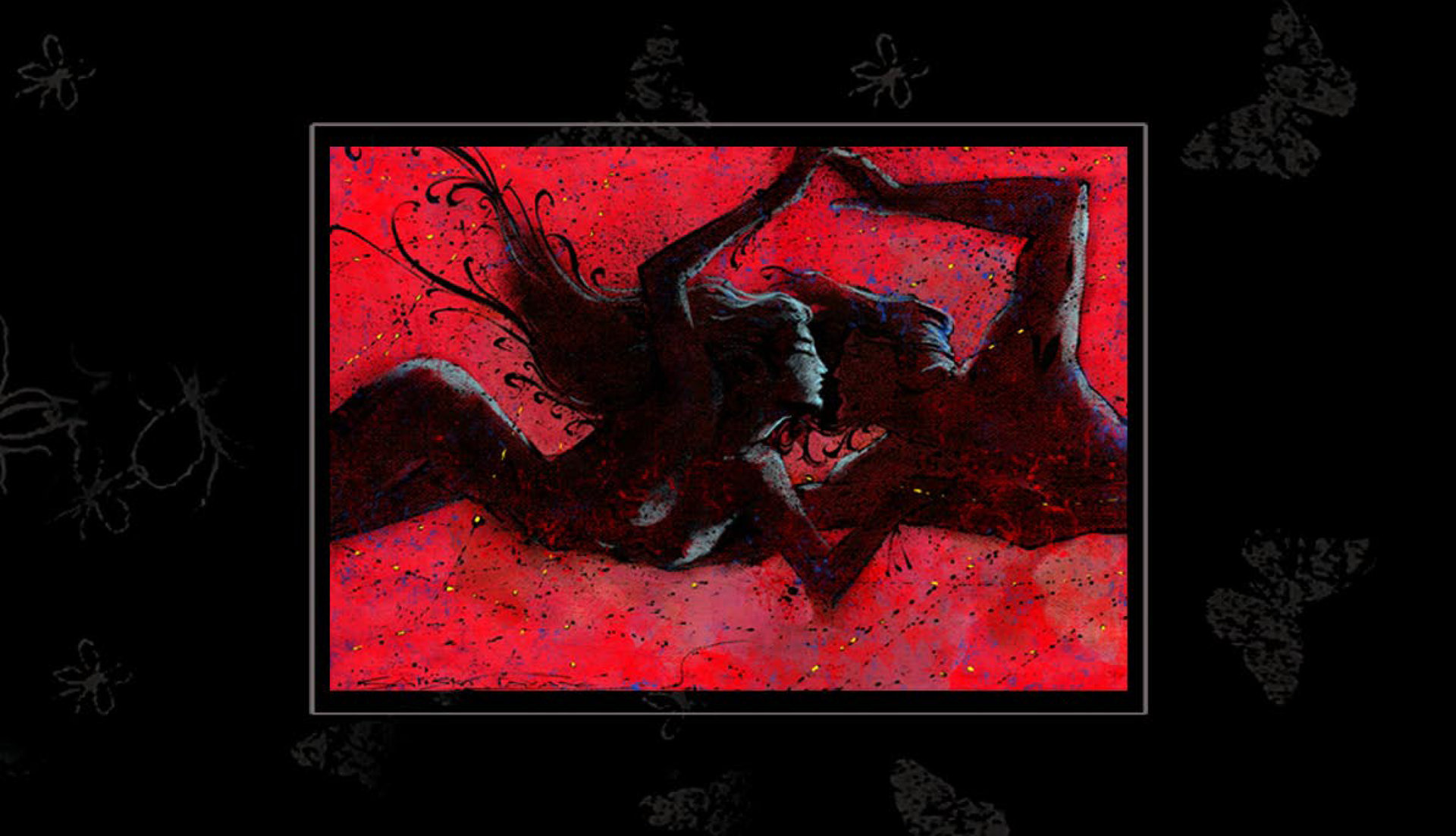 Abstract Silhouette Art