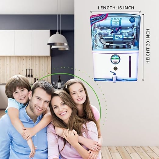 Aqua Grand RO Water Purifier RO+ UV Copper + Mineral 12 Liter Storage Electrical RO+UV+UF+TDS controller Best For Home and Office| Made in INDIA -NJ-015
