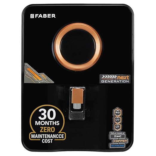 Faber Altroz Gold 10-Stage RO Water Purifier| 10L Tank| 40% Water Savings| RO+ UV+ UF+ ALKALINE+ COPPER+ ZINC | 30 Months Warranty | 2500 PPM | Suitable for all Water Sources | FWP Altroz Gold