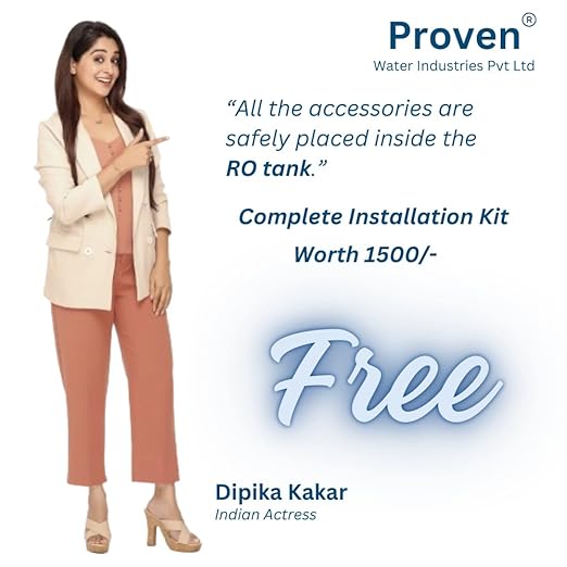 Proven Swift Aqua RO + UV + UF Water Purifier | Copper Zinc Alkaline Technology | TDS Controller | 15L Storage | ISI Certified | 12-Stage Purification | For All Water Types | Made in India