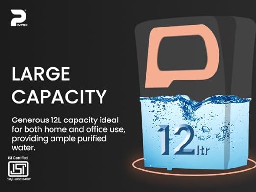 Proven Nexon Aqua Water Purifier for Home RO+UV+UF+TDS | Copper + Mineral Guard + Alkaline | For Borewell & Hard Water | 12L| ISI Approve |12 Stage | Made In INDIA | Saves 60% water| 1 year Warranty