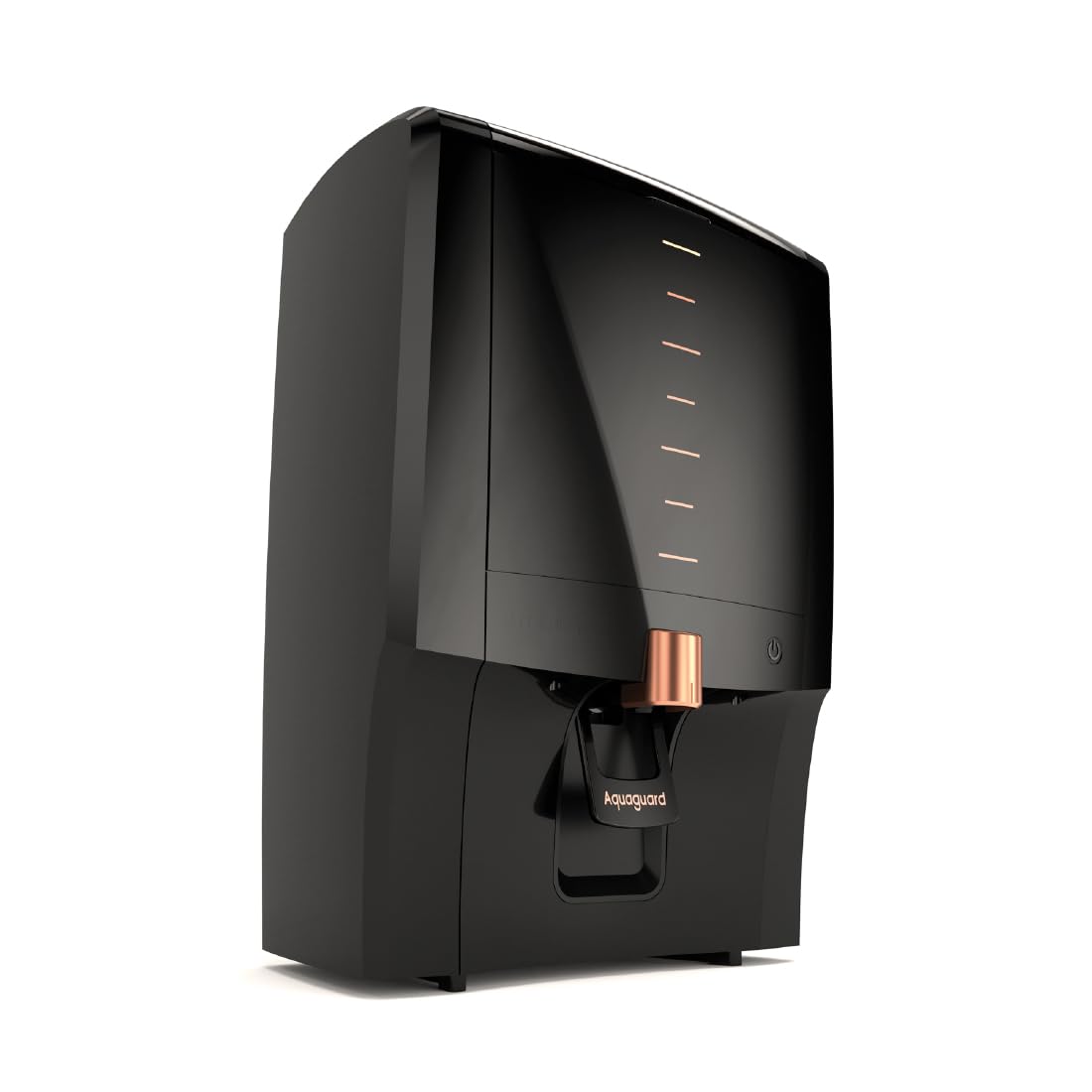 Aquaguard Aura RO+UV+UF+Taste Adjuster(MTDS) with Active Copper & Zinc 7L water purifier,8 stages of purification, suitable for borewell, tanker, municipal water(Black) from Eureka Forbes