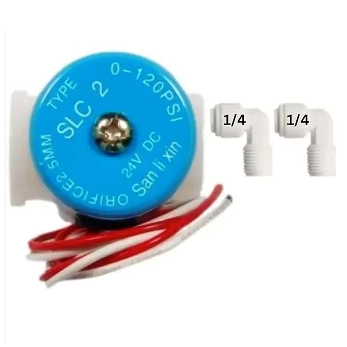 Konvio NEER Solenoid Valve 24V DC For all Type of RO water Purifiers (1, SV)