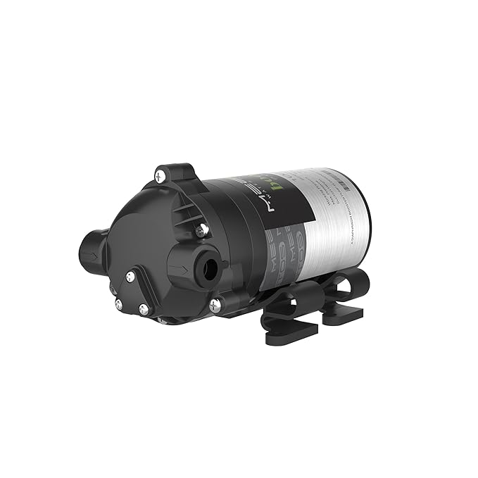 Meetos RO Booster Pump 100 GPD, Copper Winding/Noiseless Copper, Compatible with All Types of RO Water Purifier, Universal Type Motor, 2 Year Warranty
