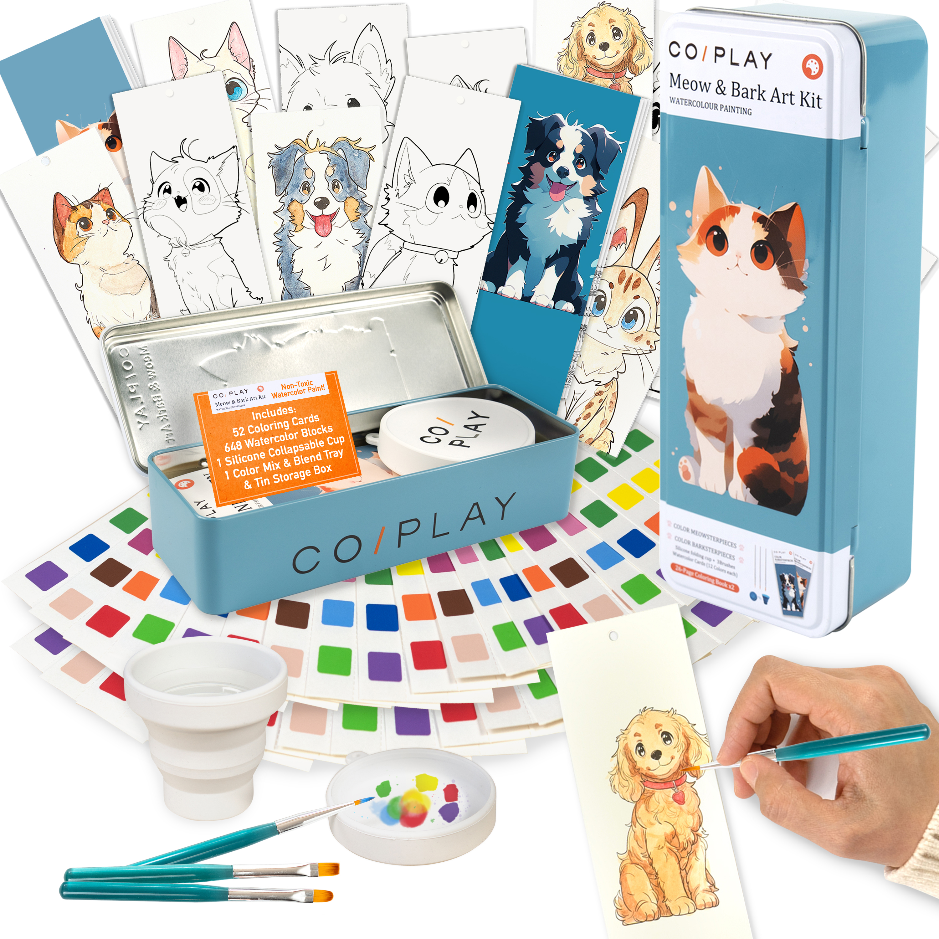  Meow & Bark Art Kit