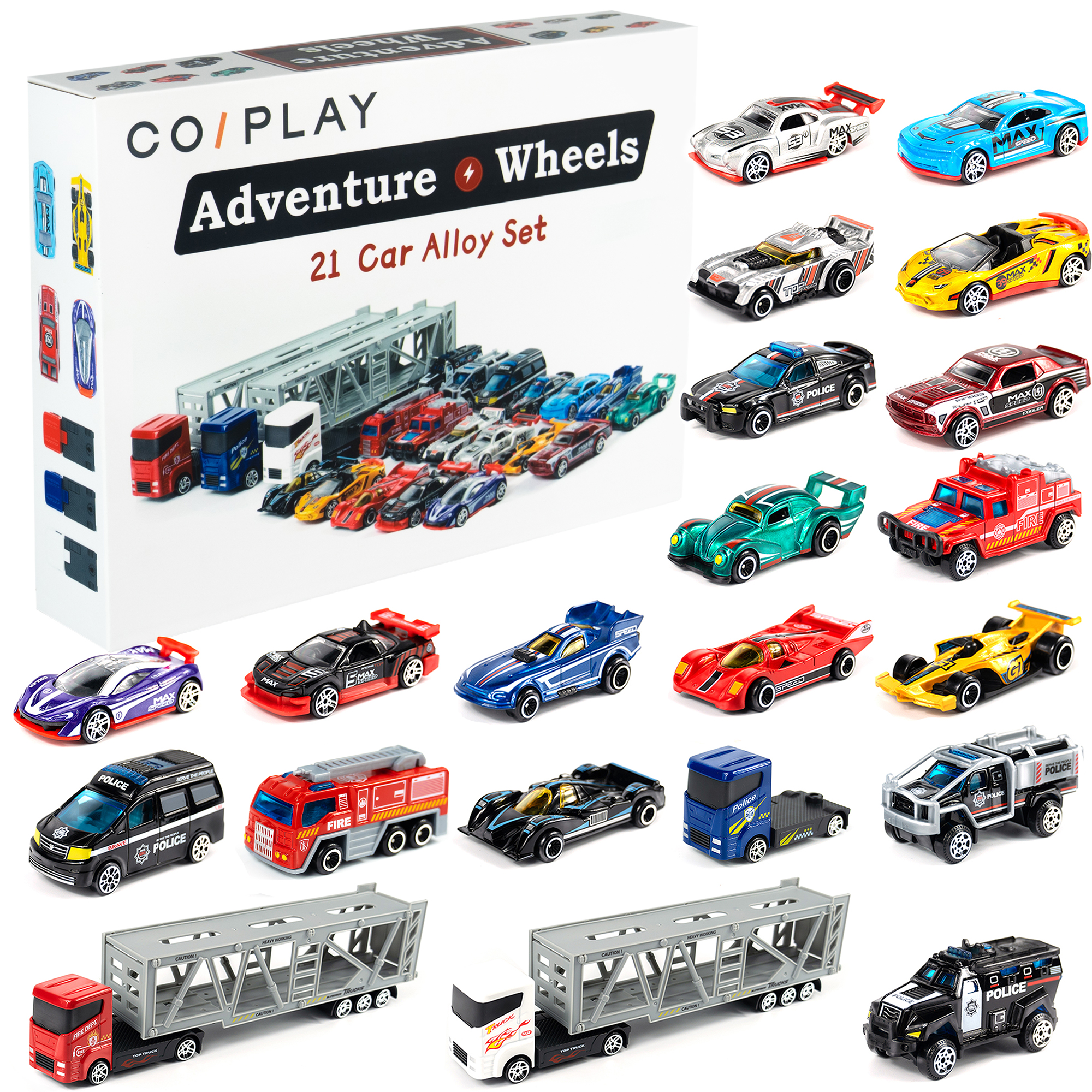 Adventure Wheels 21 Car Alloy Set