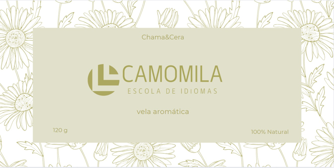 Vela de Camomila