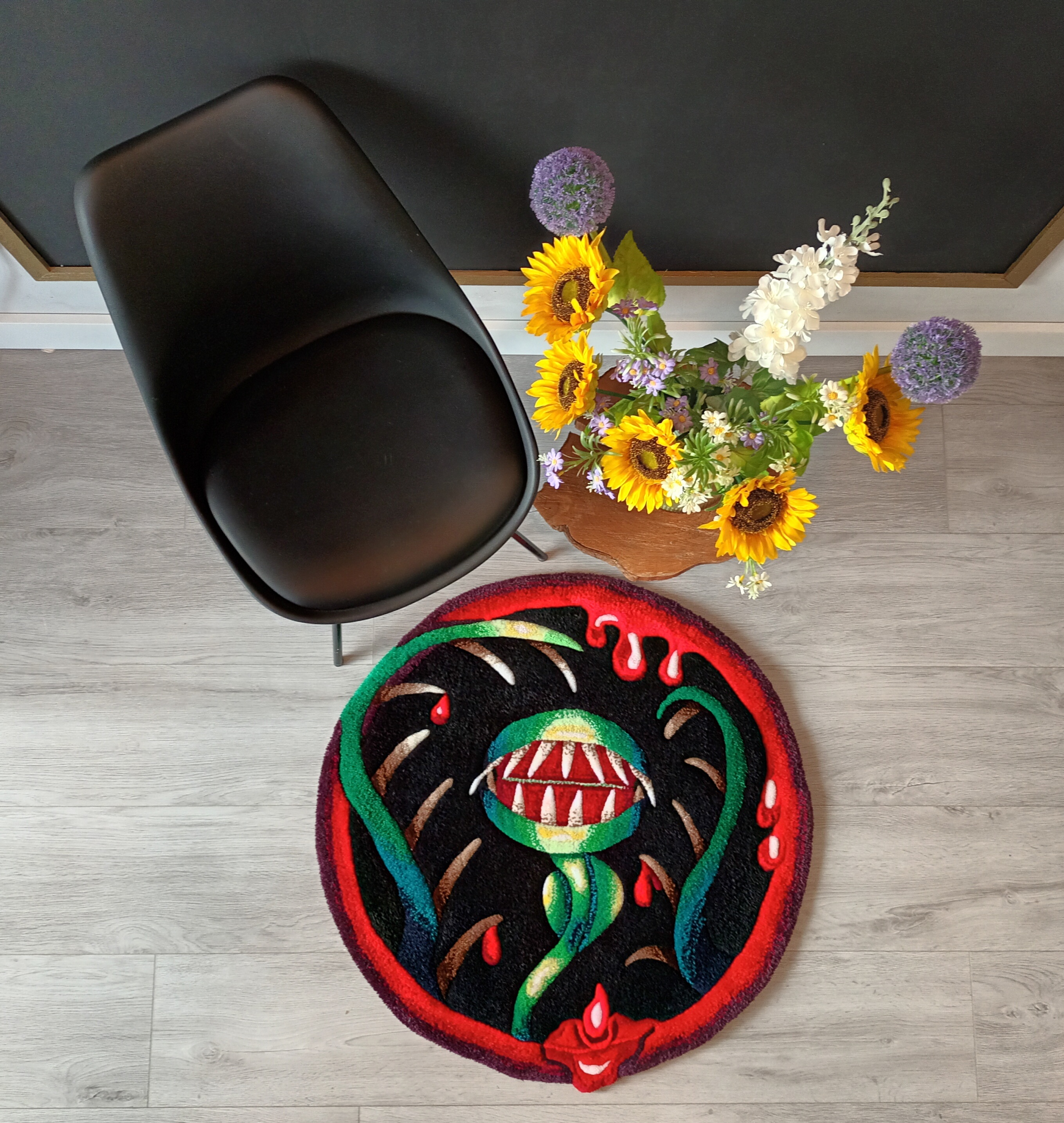 Venus Flytrap Rug