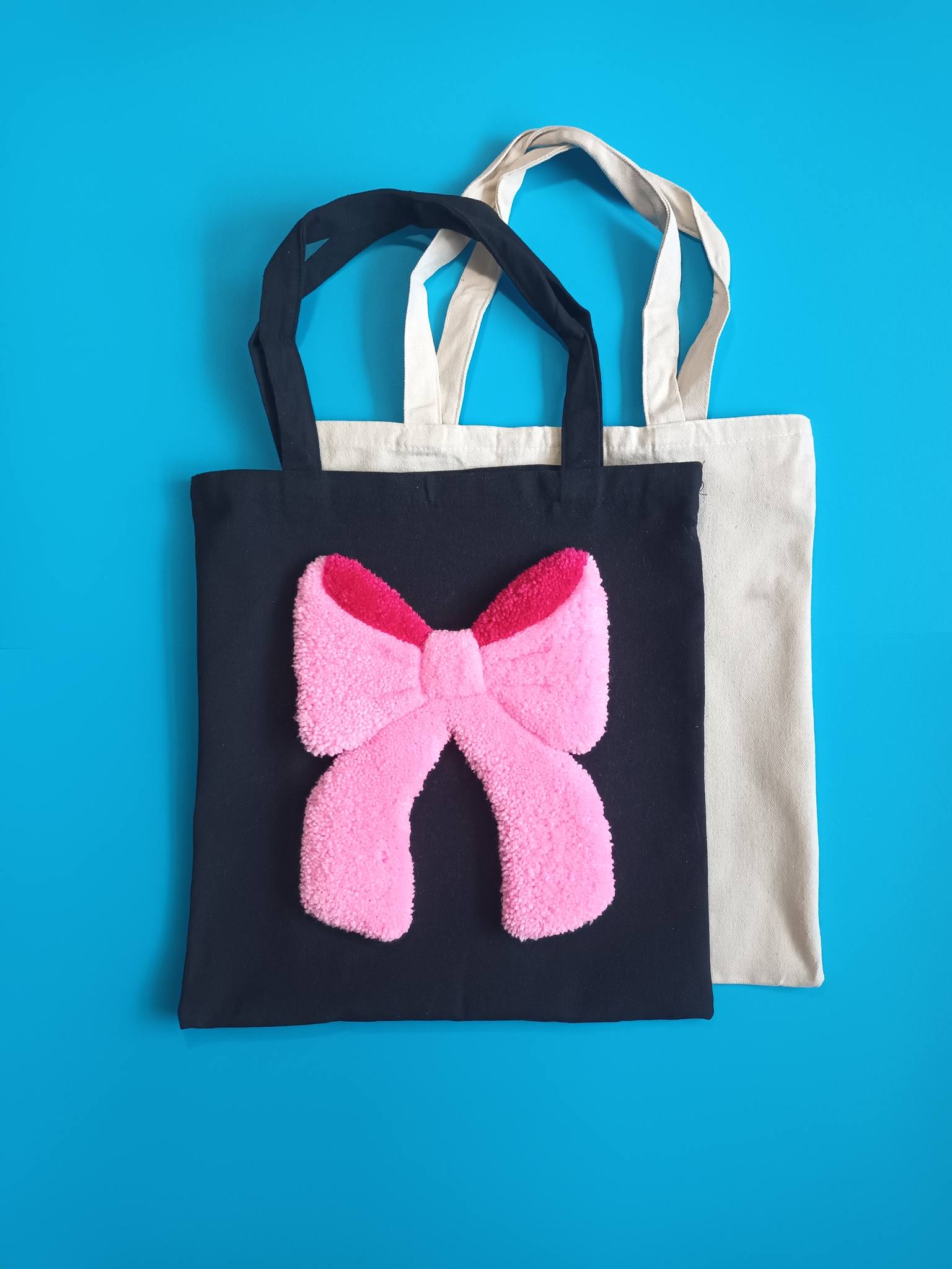 Bow Pink Applique