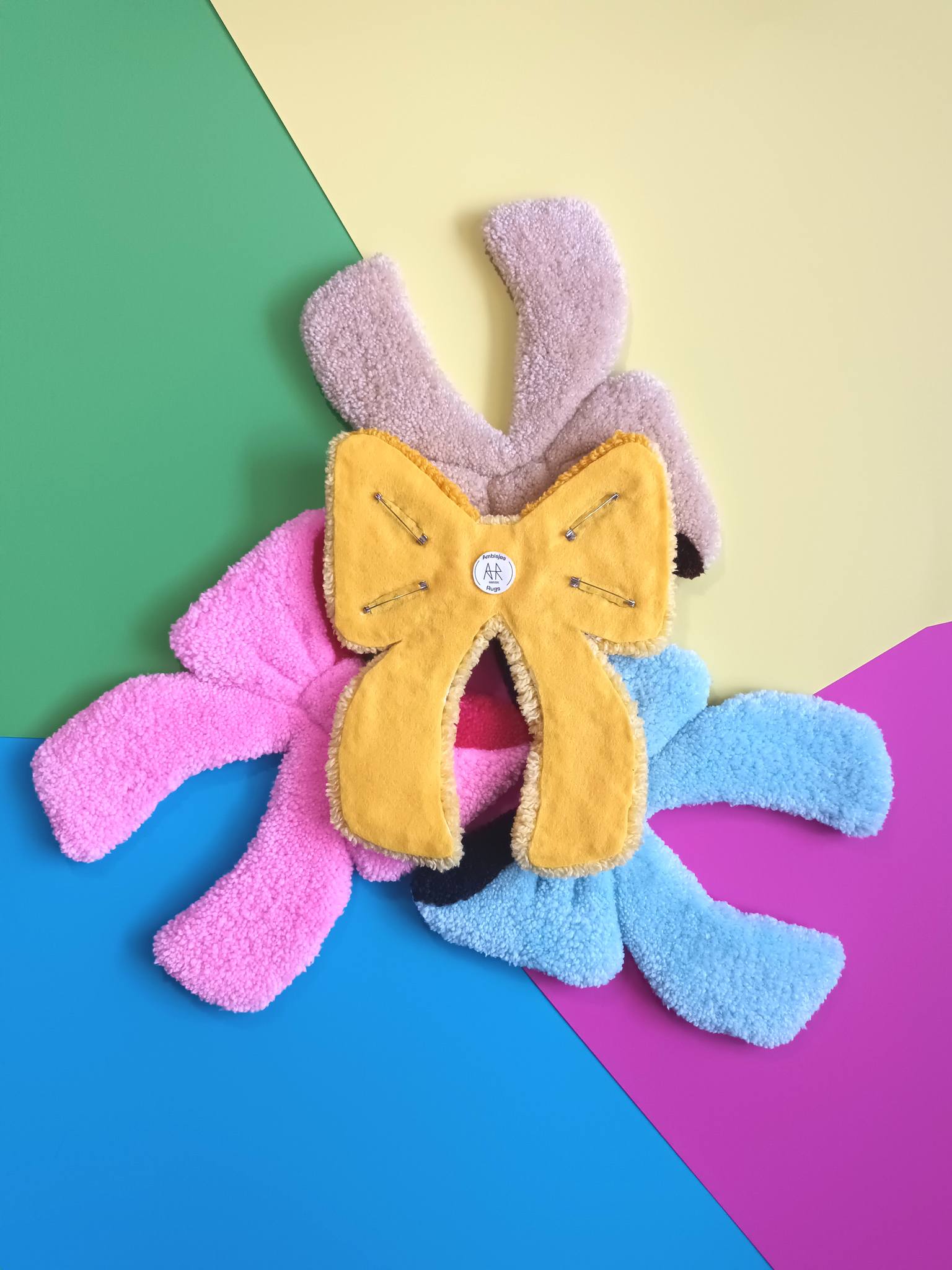 Bow Blue Applique