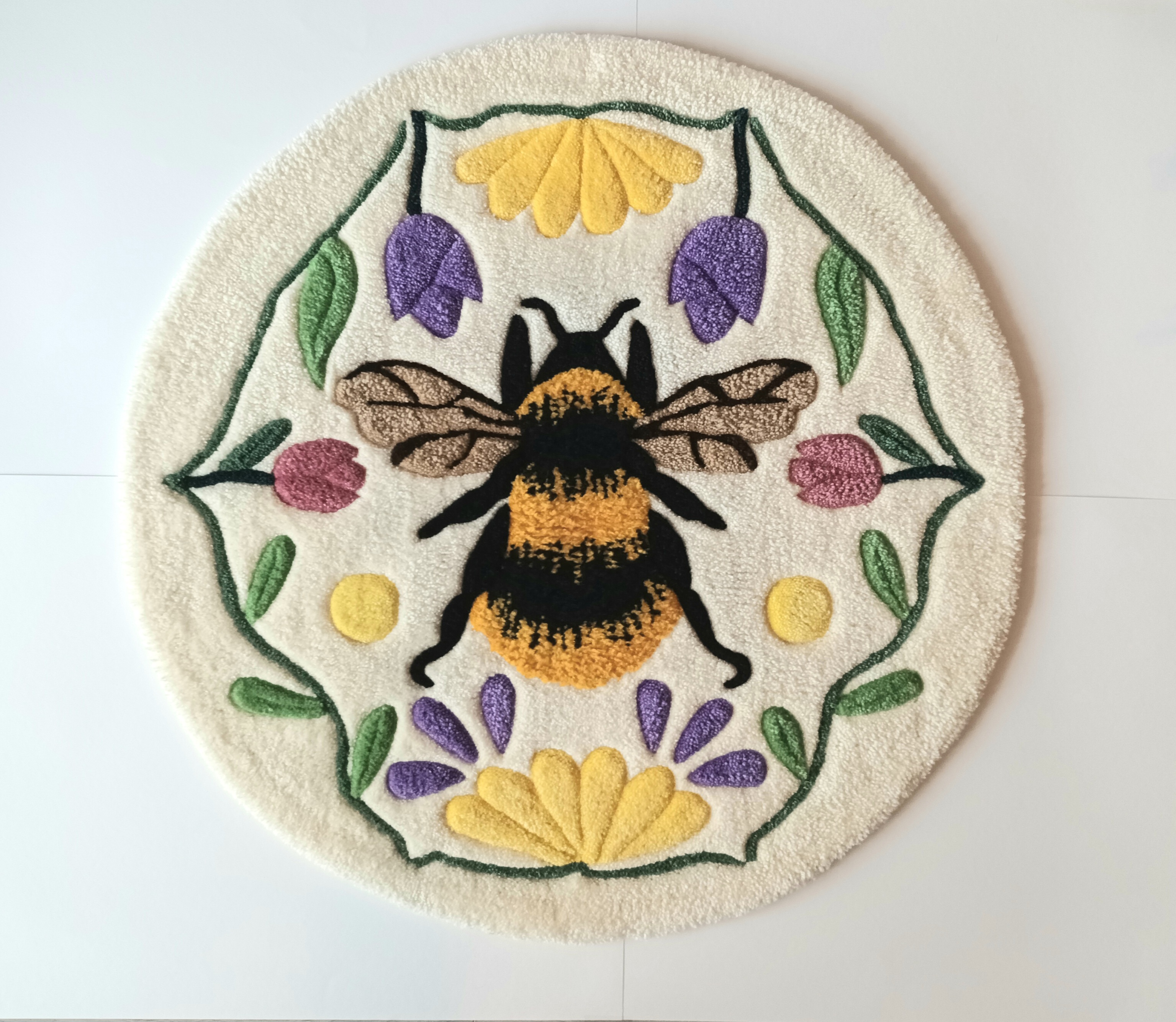 Folkart Bee Rug