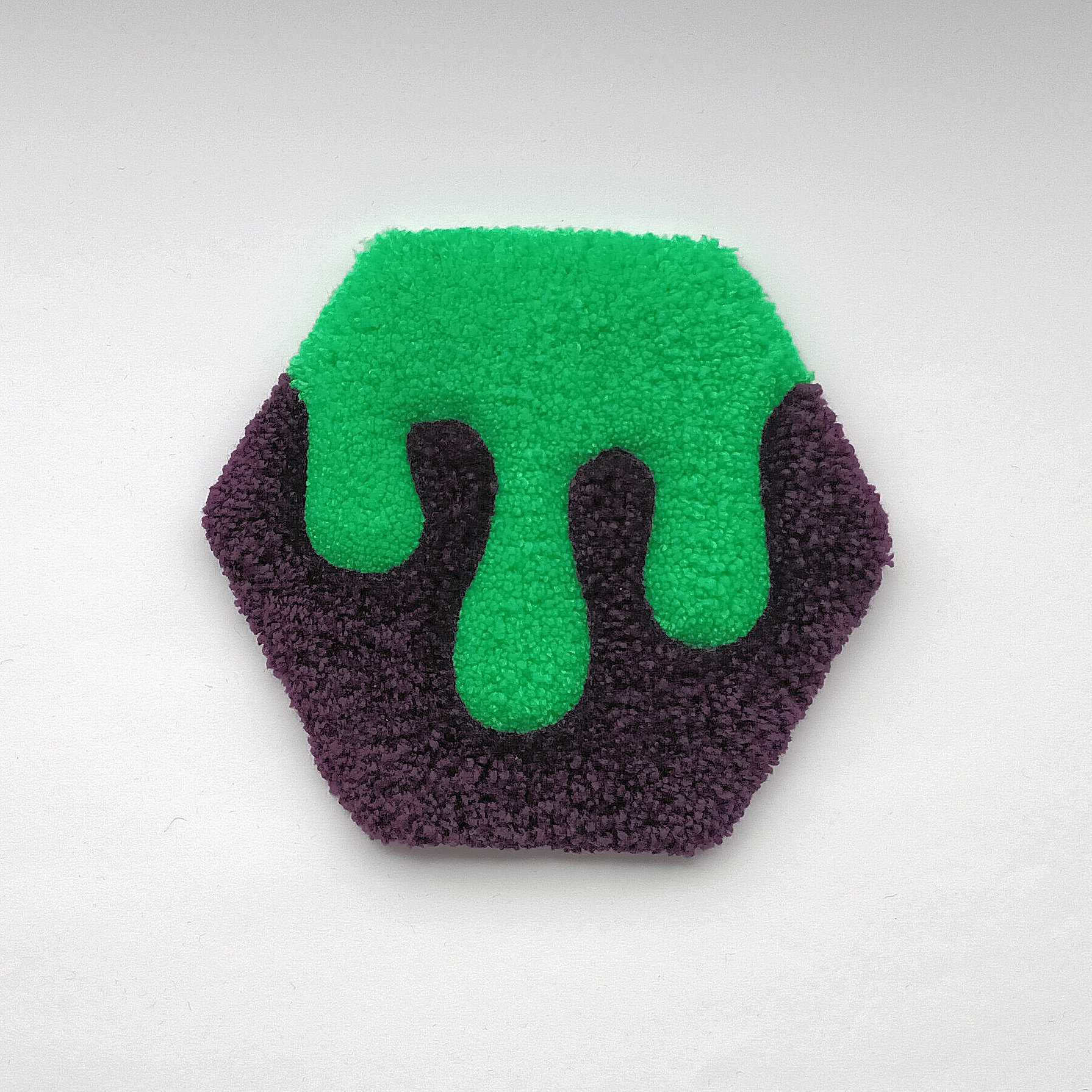 Hexagon Slime green