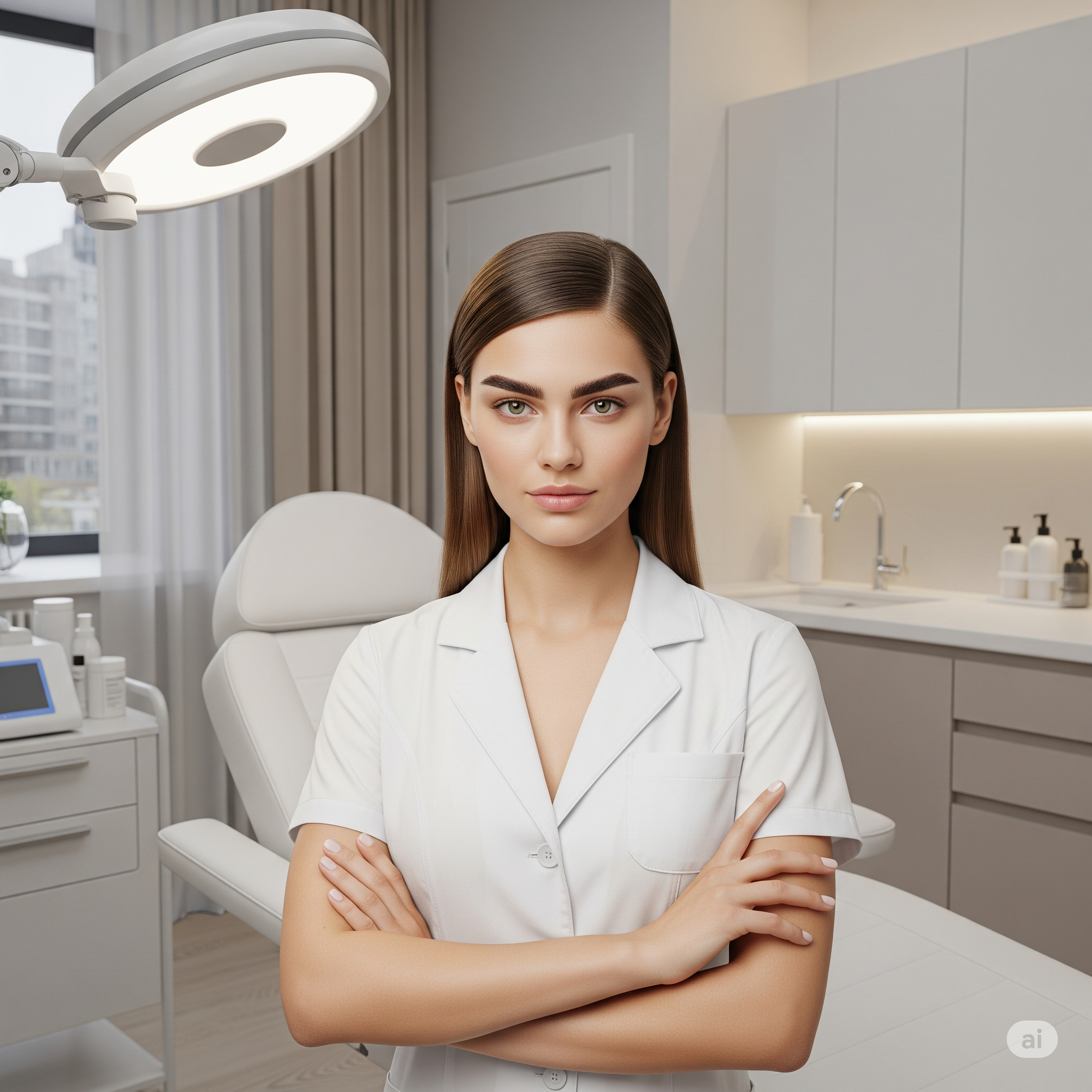 Augenbrauenlifting mit Botox