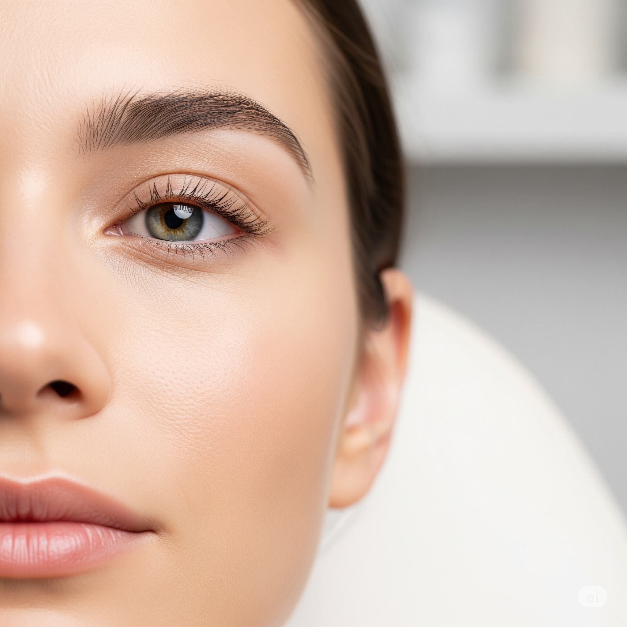 Mesofadenlifting gegen schlaffe haut unter den Augen
