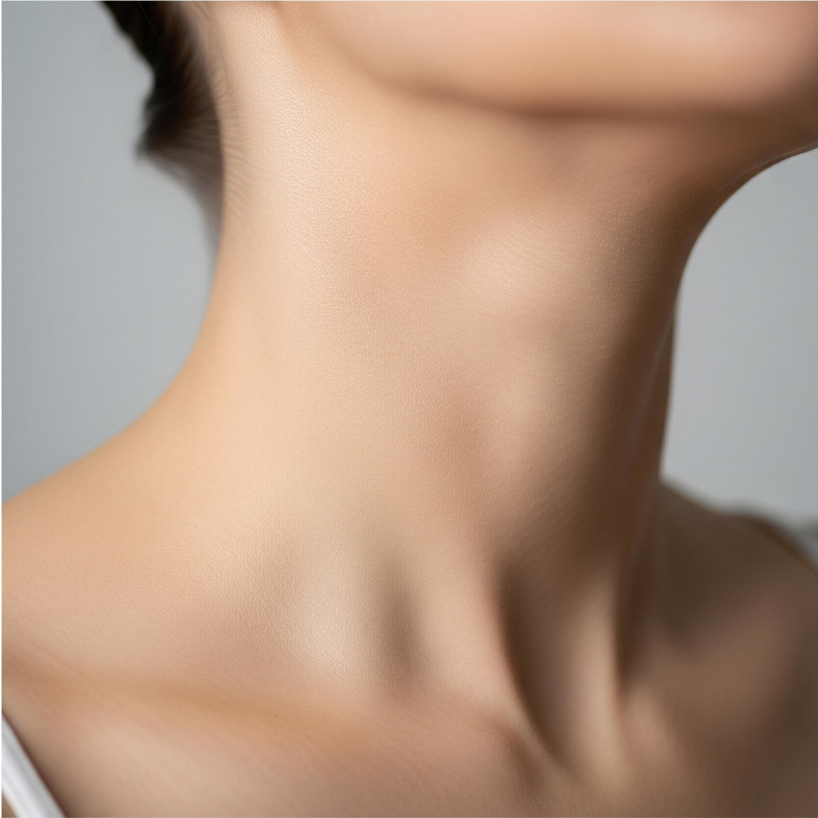 Hyalight-Revitalisierung / Subdermal-SoftFil am Hals
