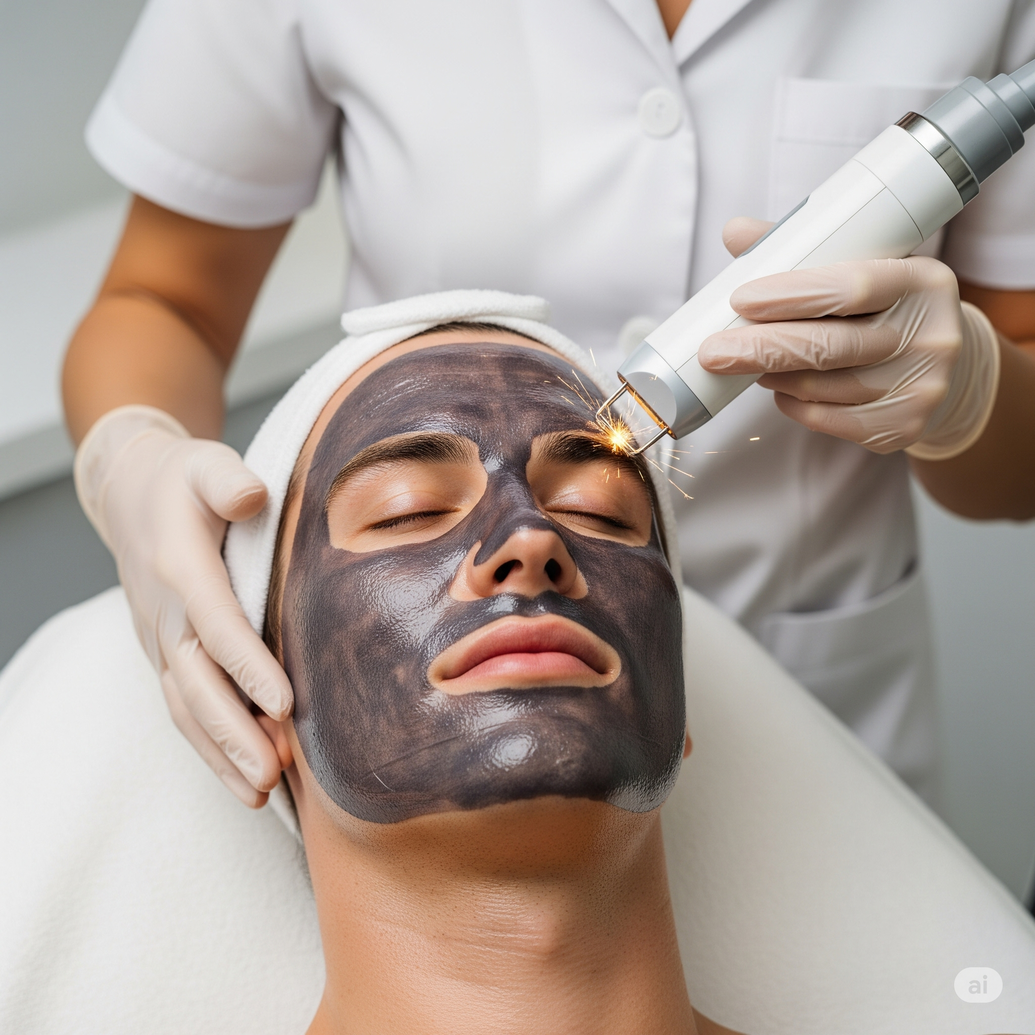 Hollywood-Peeling / Laser-Carbon-Peeling