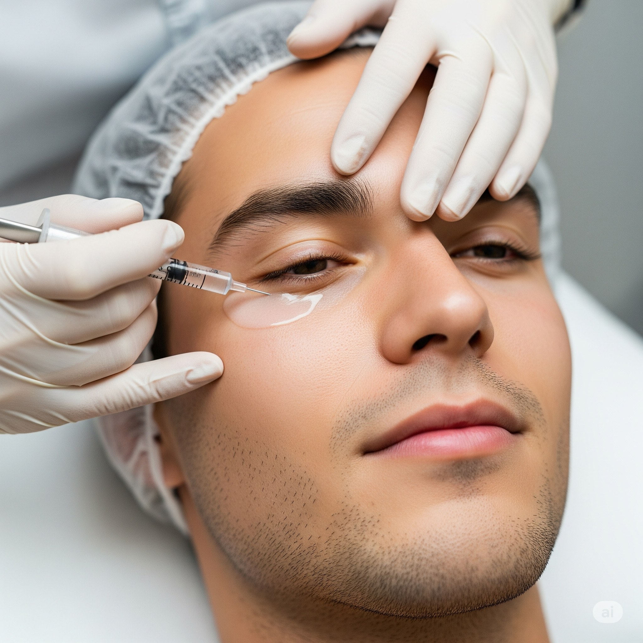 Mesotherapie für den Unter- und Oberlidbereich