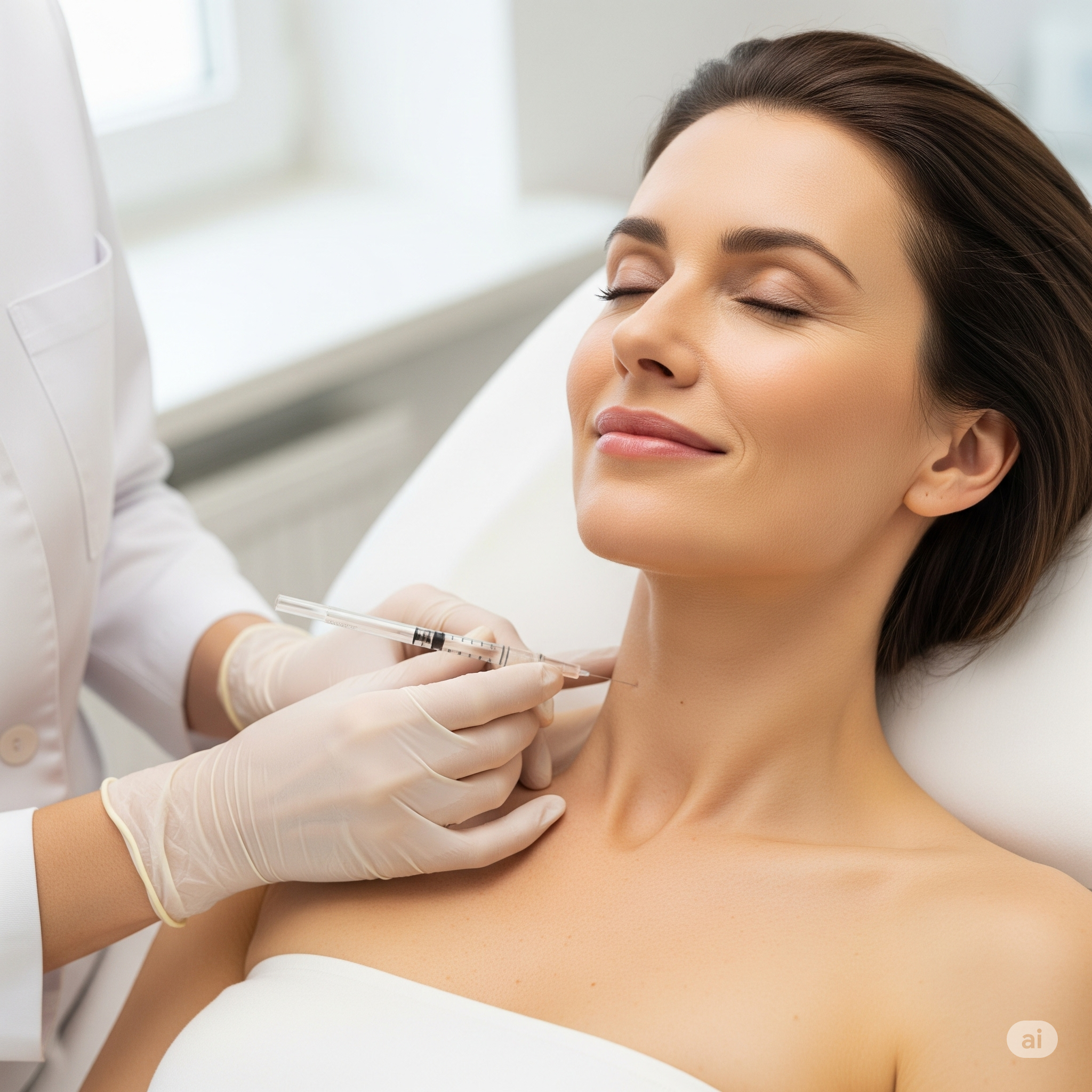 Hyalight-Revitalisierung/Subdermal-SoftFill für das Dekolleté