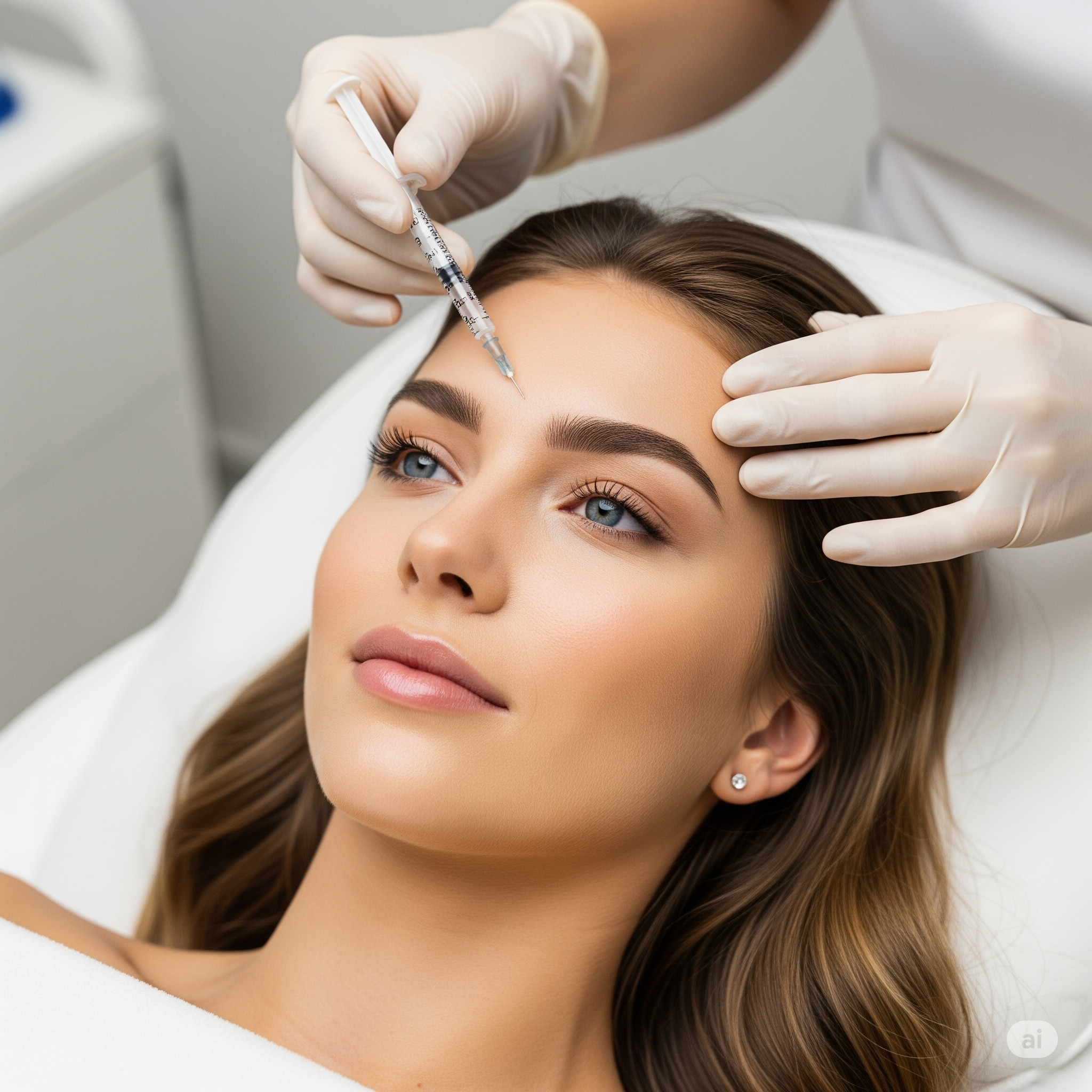 Botox gegen die Zornesfalte (Glabellafalte)
