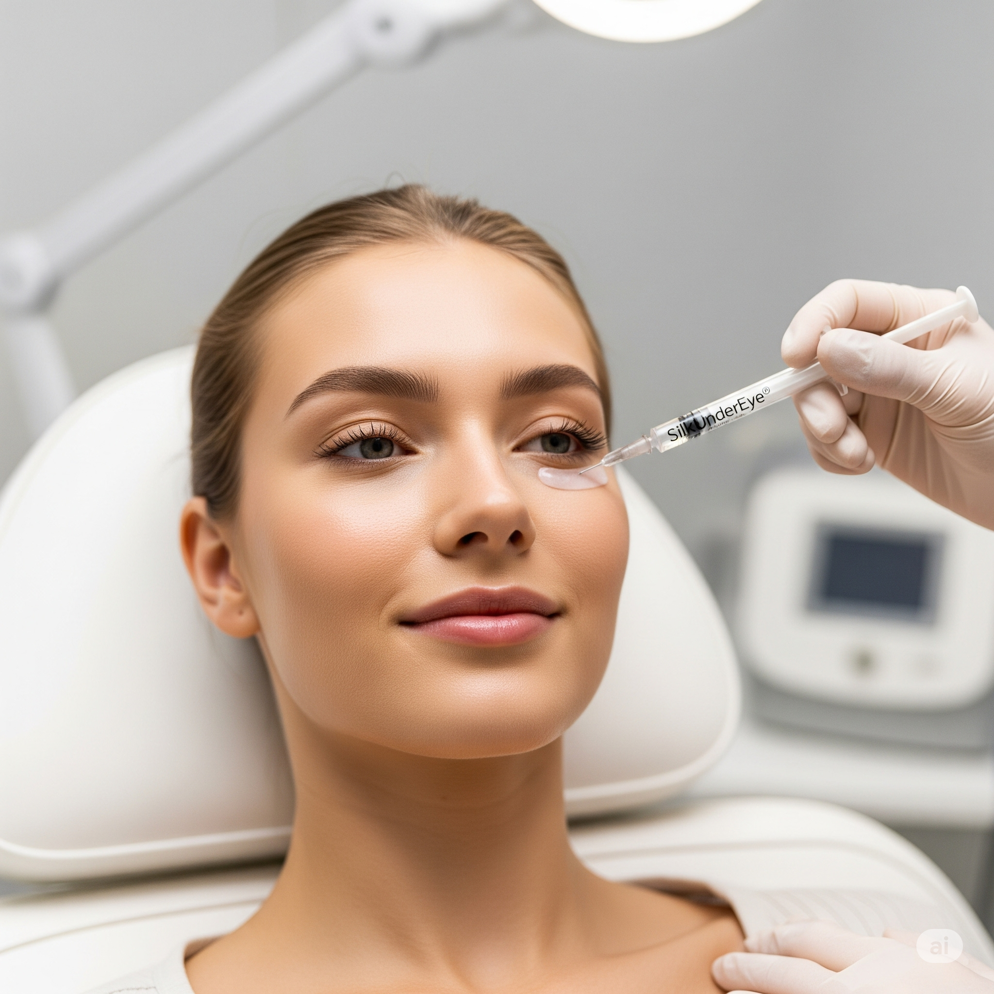 SilkUnderEye® – Sanfte Hyaluron-Behandlung unter den Augen.