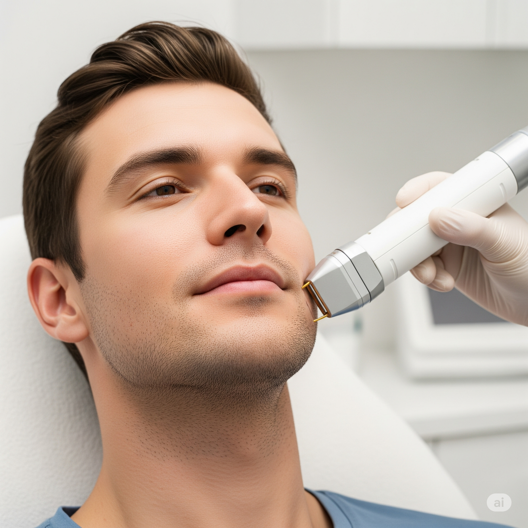 CO₂-Laserlifting für das untere Gesicht und die Kinnlinie