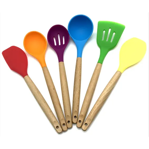 Colorful Silicone Kitchen Set
