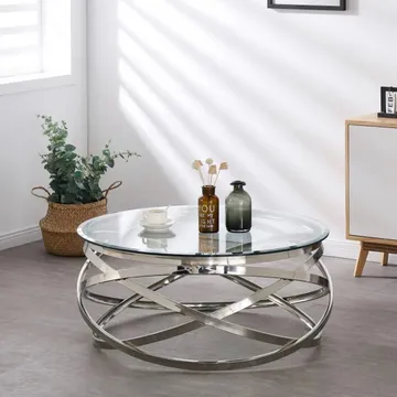 Glass Top Coffee Table