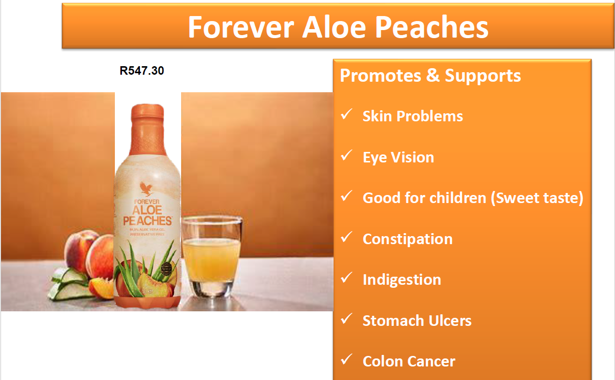 Forever Aloe Peaches