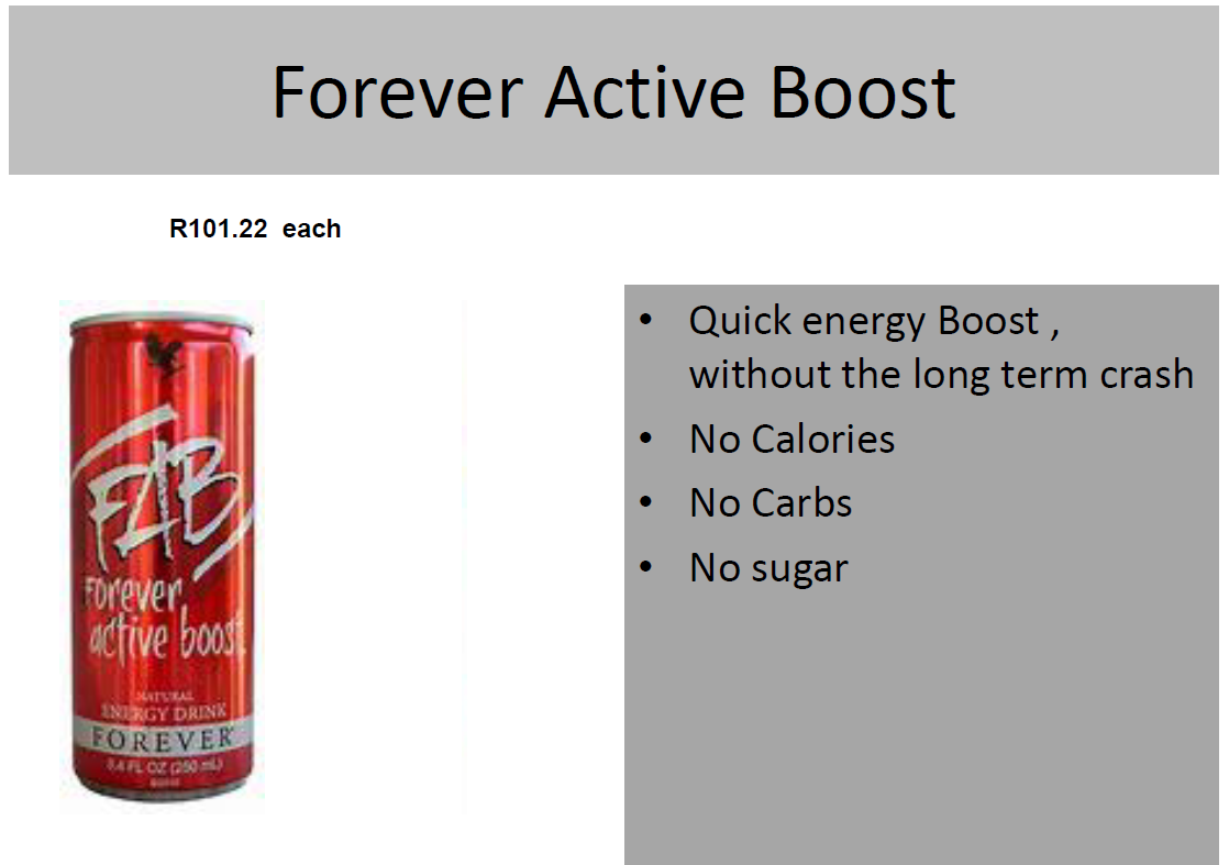 Forever Active Boost Energy Drink