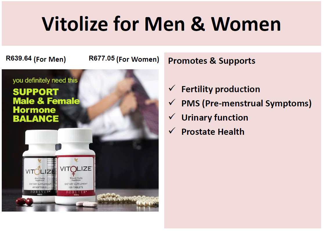 Vitolize for Men & Women