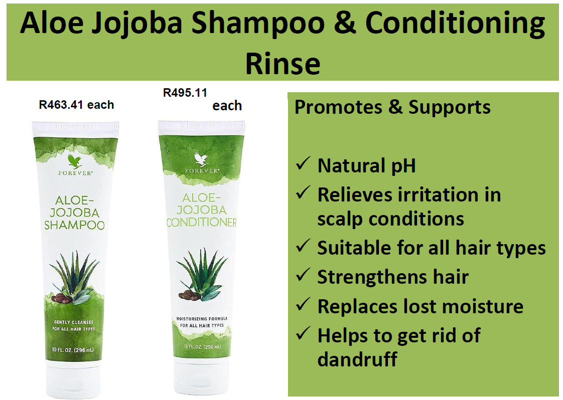 Aloe Jojoba Shampoo & Conditioning Rinse