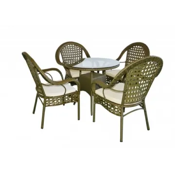 Jost Round Garden Table - 4 chairs